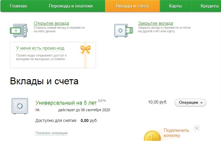 «Копилка» Сбербанка: как вернуть деньги и отключить услугу, очередность действий «Копилка» Сбербанка: как вернуть деньги и отключить услугу, очередность действий