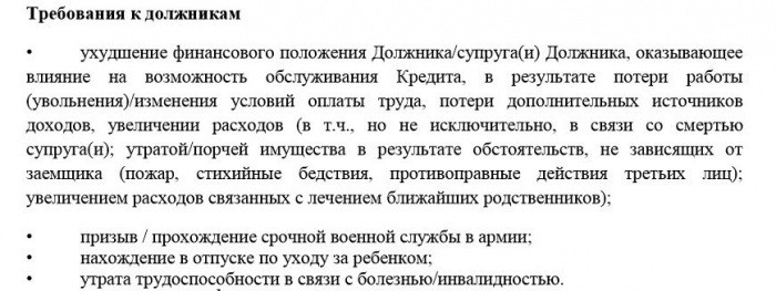 Особенности изменения графика платежей по кредиту в Сбербанке Особенности изменения графика платежей по кредиту в Сбербанке