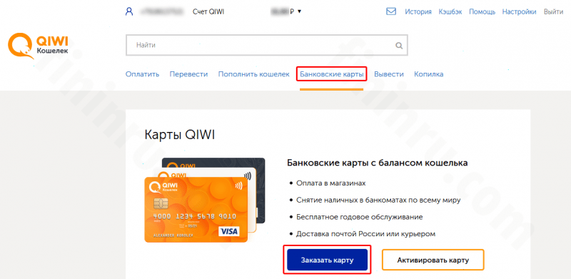 Особенности карт QIWI Visa Plastic и их оформление Особенности карт QIWI Visa Plastic и их оформление