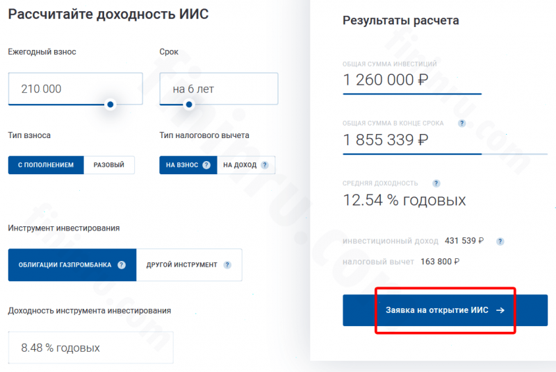 Индивидуальный инвестиционный счет Газпромбанк (ИИС): условия и порядок открытия Индивидуальный инвестиционный счет Газпромбанк (ИИС): условия и порядок открытия