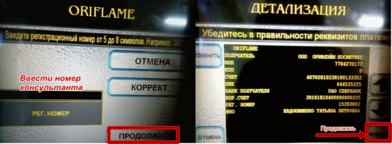 Порядок оплаты заказа Орифлейм с помощью мобильного приложения Сбербанк Онлайн Порядок оплаты заказа Орифлейм с помощью мобильного приложения Сбербанк Онлайн